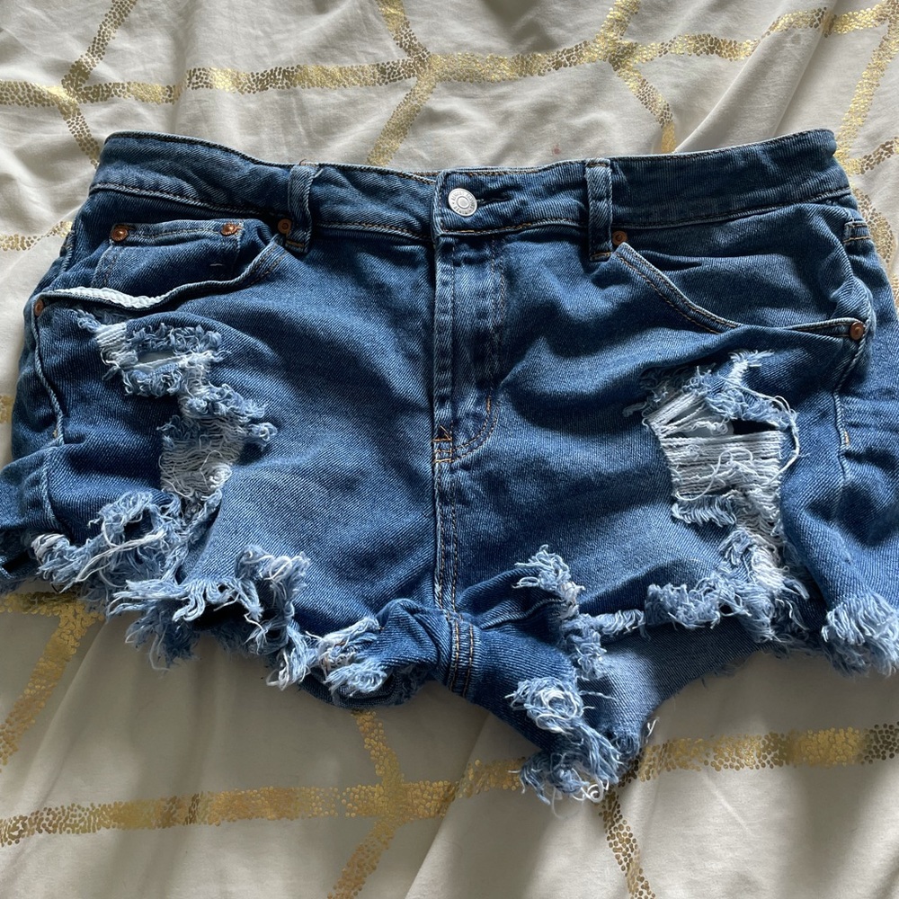 blue jean shorts (2 pairs)
